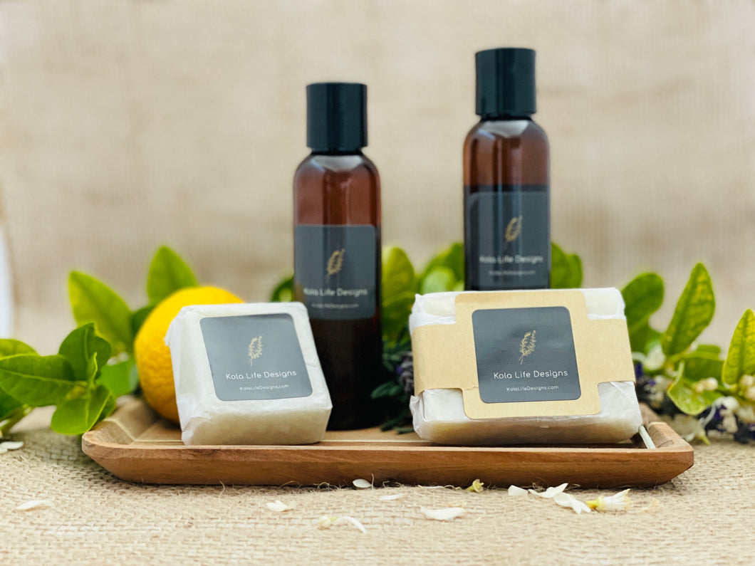 Bergamot & lemon hair rinse for oily hair - Organic